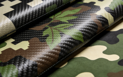 Camo & Special Pattern Carbon Fiber: Camouflage, Snake Skin, Jungle, Forest & Custom Designs