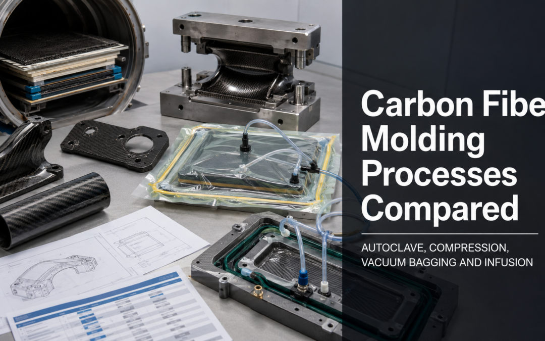 Carbon Fiber Molding Processes Compared: Autoclave, Compression, Vacuum Bagging and Infusion