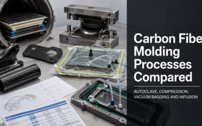 Carbon Fiber Molding Processes Compared: Autoclave, Compression, Vacuum Bagging and Infusion