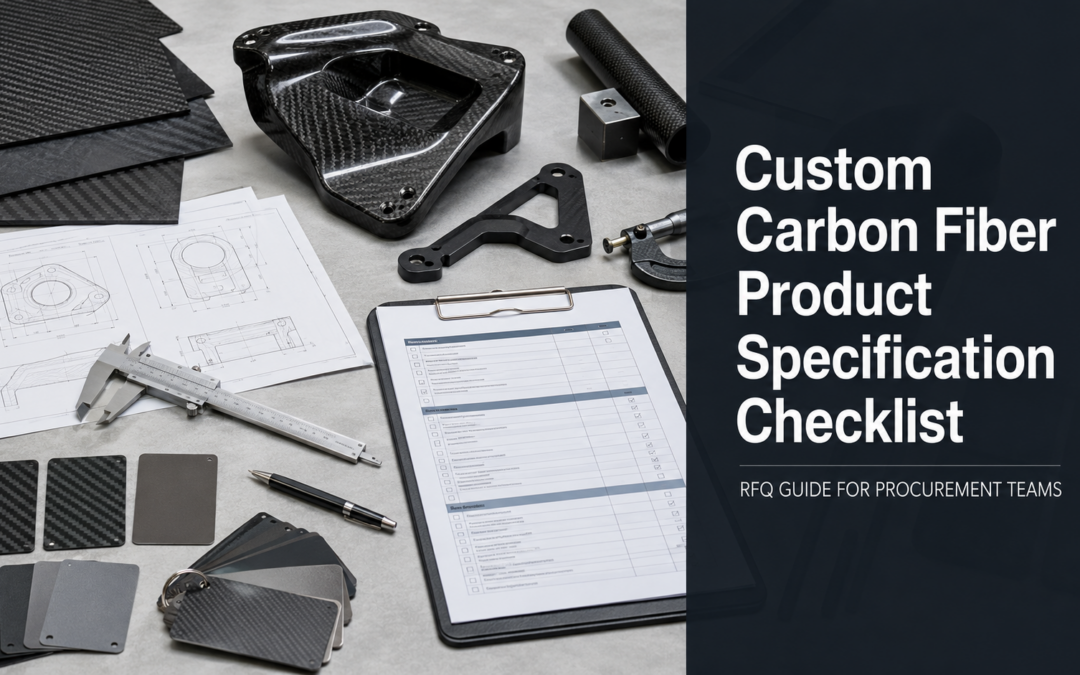 Custom Carbon Fiber Product Specification Checklist: RFQ Guide for Procurement Teams