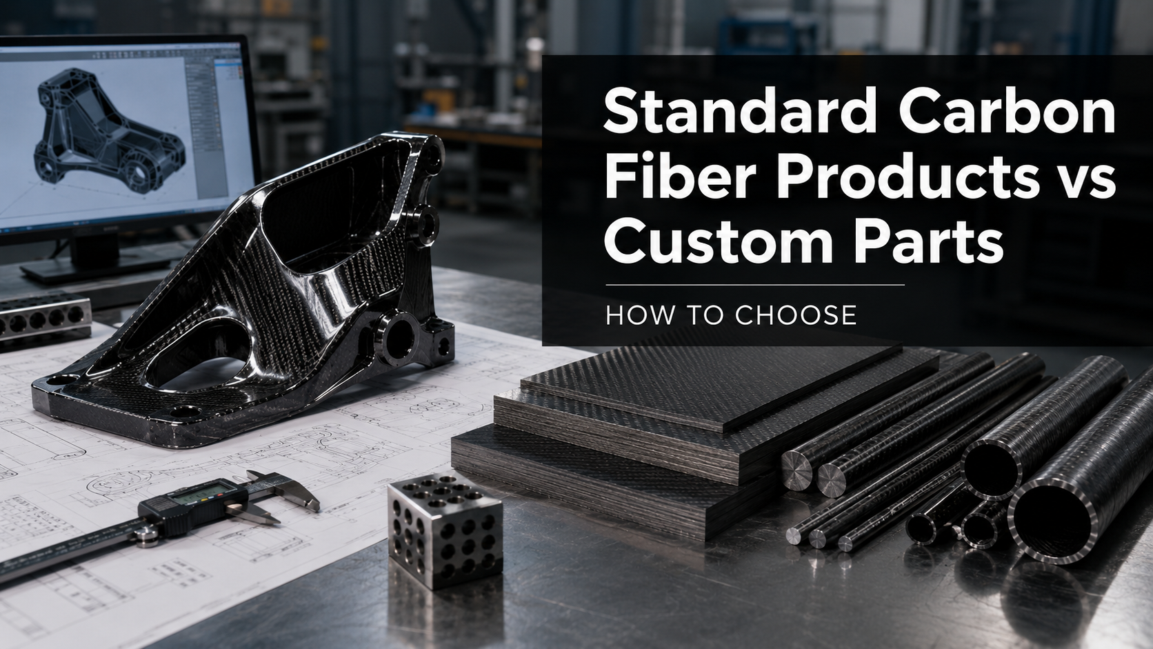 Standard Carbon Fiber Products vs Custom Parts: How to Choose